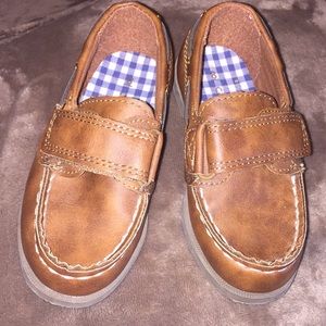 Toddler loafers brown size 8